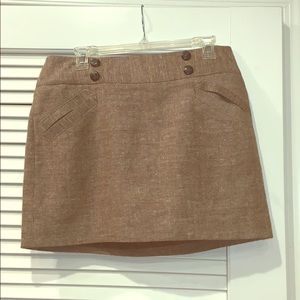 Outback Red midi skirt.